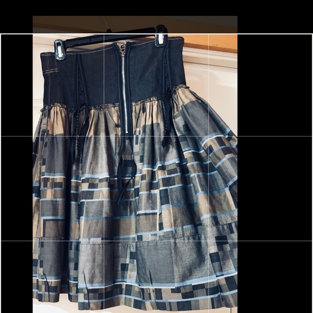 Marithe Francois Girbaud peasant skirt made in Italy - Picture 2 of 4